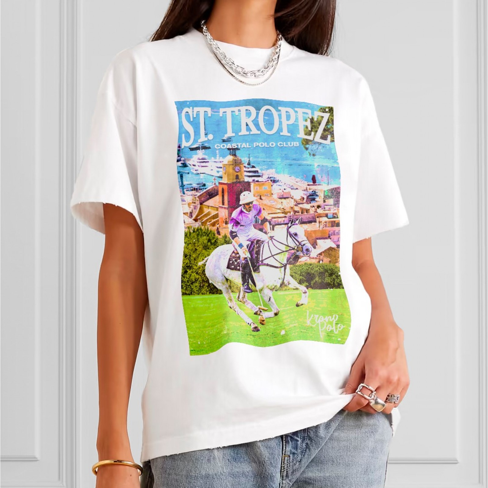 St Tropez Polo Club T Shirt